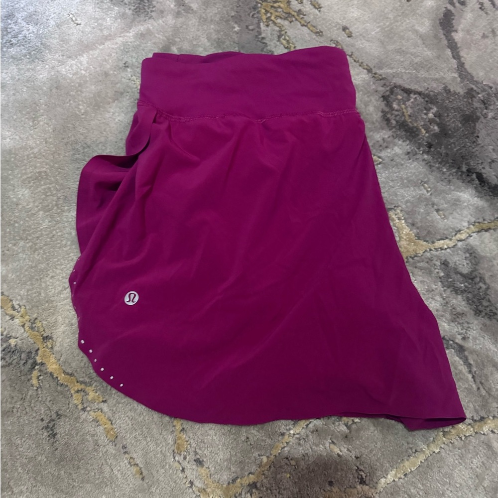 Lululemon Fast and Free Reflective High rise short 3 inch